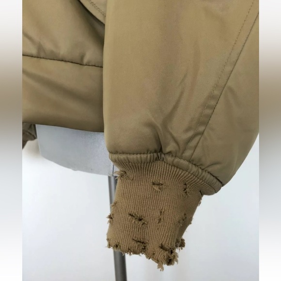 IRO tan oversized bomber jacket - Picture 8 of 12